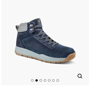 Forsake Dispatch Mid Men's Waterproof Hiking Sneaker Boot Navy size 9 NWOT